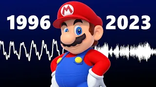 Why doesn't Mario sound like he used to?