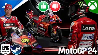 🏍️MILESTONE macht EA Konkurrenz😁DAS macht MotoGP 24 besser als F1 24 | #motogp24 REVIEW [First Look]