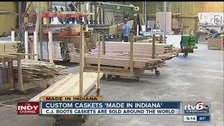 Made in Indiana: Anderson company sells caskets around the world
