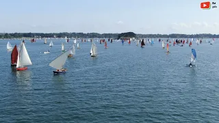 GOLFE du MORBIHAN   |  🚁 ⛵ Vol au dessus de la Semaine du Golfe 2023   | TV Golfe