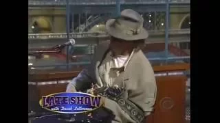 The Killer & Uncle Neil - Letterman 2006