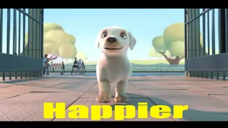 Pip - Happier Music Video - Marshmello Happier - Pip Dog Song Animated Film
