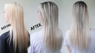 How to Reverse Balayage A.K.A. Smudge Root | Ft. Redken Blur Brush