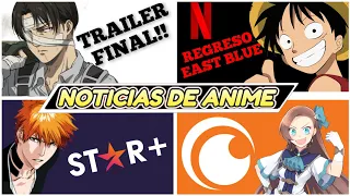 NOTICIAS DE ANIME Y DOBLAJE | ONE PIECE DE REGRESO A NETFLIX, BLEACH EN STAR + Y MÁS! | RAVEN VIDEOS