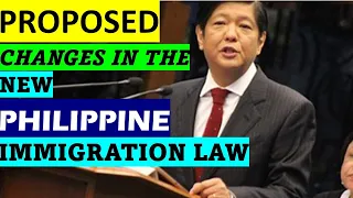 WHEN WILL THE NEW PHILIPPINE IMMIGRATION LAW TAKE EFFECT? WHAT CHANGES ARE COMING?