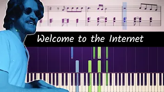 Bo Burnham - Welcome to the Internet (Inside) - How to play the piano part
