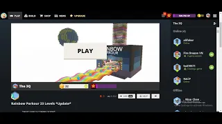 Rainbow Parkour 23 Levels *Update*| KoGaMa