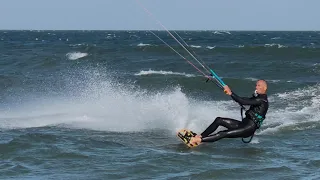 Lift Off - Kite surfing at Sandy Hook beach