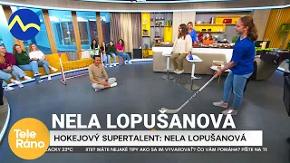 Nela Lopušanová - hokejový supertalent  | Teleráno