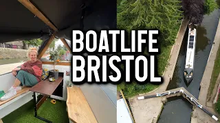 Taking our NARROWBOAT Into BRISTOL's Historic Floating Harbour!