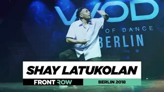 Shay Latukolan | FrontRow | World of Dance Berlin 2018