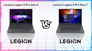 LENOVO LEGION 5 PRO GEN 7 VS LENOVO LEGION 5 PRO GEN 6