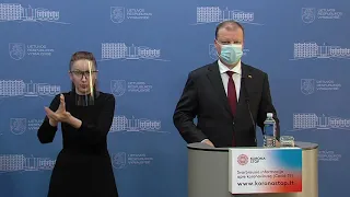 2020-12-07 LRV nuotolinė spaudos konferencija