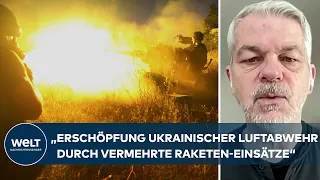 PUTINS KRIEG: „Vermehrte Raketen-Einsätze dienen dazu, die ukrainische Luftabwehr zu erschöpfen“