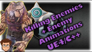 Killing Enemies + Animations! | How To Make YOUR OWN Action RPG! | Unreal and C++ Tutorial, Part 6
