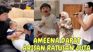 LIVE AMEENA DAPAT ARISAN KELUARGA RATUSAN JUTA BUNDA ASHYANTI NGAKAK