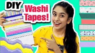 DIY Homemade Washi Tapes!!!🤩 | Riya's Amazing World