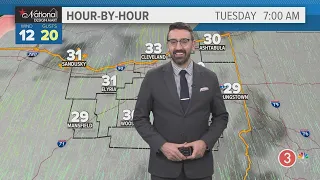 Tuesday's extended Cleveland weather forecast: Mix of wet snow & rain for some this afternoon