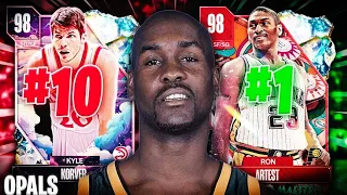 RANKING THE TOP 10 BEST GALAXY OPALS IN NBA 2K24 MyTEAM!!