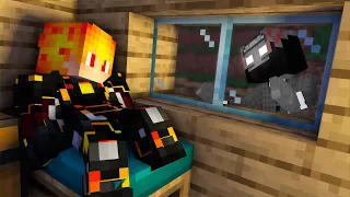 Я ПРОСНУЛСЯ ОТ СТРАШНОГО ХОХОТА НОЧЬЮ В МАЙНКРАФТ 100% ТРОЛЛИНГ ЛОВУШКА MINECRAFT АЛЕКСБОЙ