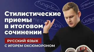 Стилистические приемы в итоговом сочинении | ЕГЭ русский язык | Игорь Оксюморон