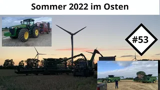 Farmvlog #53 | Sommer im Osten | John Deere X9 | Zwischenfrucht streuen