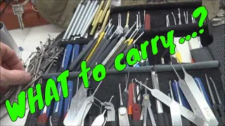 (260) Every Day Carry (EDC) Lock Pick Kit