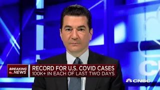 Former FDA chief Scott Gottlieb on U.S. surpassing 100,000 daily Covid-19 cases two days in a row