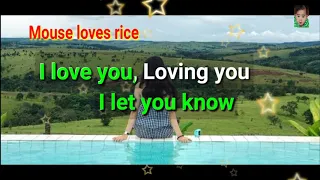 Mouse loves rice-English-Love old song-Karaoke sing along-Sing follow with Lyrics run