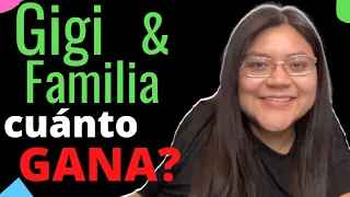 Cuánto gana GiGi y Familia en youtube | Cuanto Gana un YOUTUBER