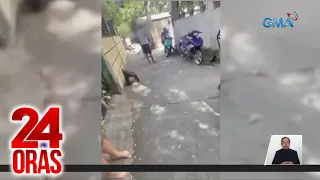 2 magkapitbahay, nagbarilan; nagvi-video at pinsan niya, tinamaan | 24 Oras