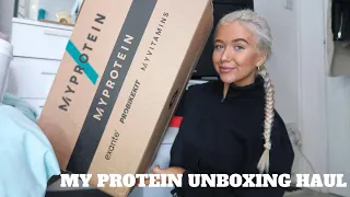 MY PROTEIN UNBOXING HAUL - WHAT SUPPLEMENTS I USE, NEW CLOTHING...