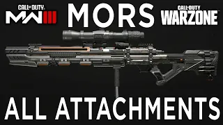 All Attachments of the MORS "Railgun Sniper" in Modern Warfare 3 & Warzone