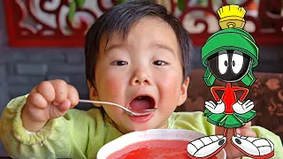 Viral cute & funny kids compilation (EATING CHILLI). Martians love these TINY Earth creatures.