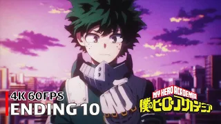 My Hero Academia - Ending 10 [4K 60FPS | Creditless | CC]