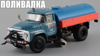 ПМ-130 (ЗиЛ-130) 1976 Ленинград | Поливалка от DiP Models в масштабе 1:43