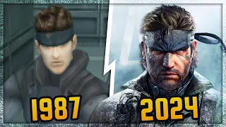 The Evolution of Metal Gear Games [1987-2024]