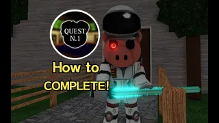 How to COMPLETE Quest N.1 in PIGGY REBOOTED 2.0