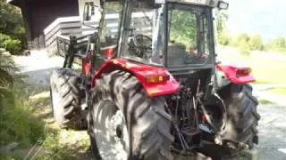 MF 4235 and TAARUP handy side munted silage harvester pic's