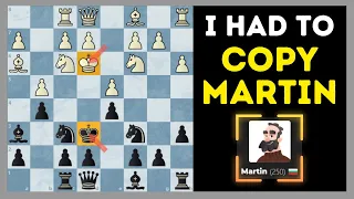 I Tried To Beat Martin By Copying His Moves