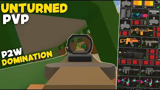 7000 Hour Solo DOMINATES PAY-TO-WIN Server (Unturned PvP)