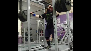 300kg '661lb' Squat x 2 RAW