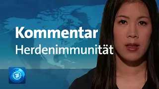 Herdenimmunität? @maithinkx kommentiert in den tagesthemen