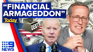 Dire warning for US economy amid Biden's debt ceiling negotiation attempts | 9 News Australia