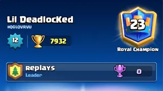 Top 25 as a Level 12! 🏆7900 3.0 Xbow Gameplay — Clash Royale