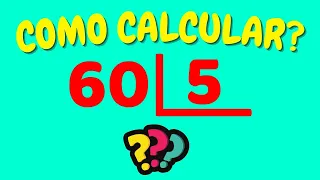 COMO CALCULAR 60 DIVIDIDO POR 5?| Dividir 60 por 5