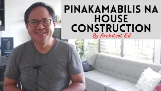 Ang Pinakamabilis na House Construction Method (The Fastest Way to Build a House) Trisio Lite2