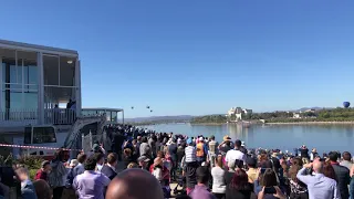 Royal Australian Air Force’s 100th Anniversary Canberra flypast