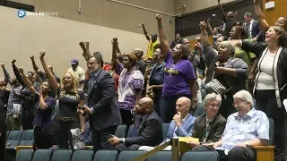 Dallas City Council meeting interrupted by protesters