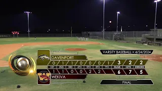 Varsity Baseball: Davenport at Wekiva